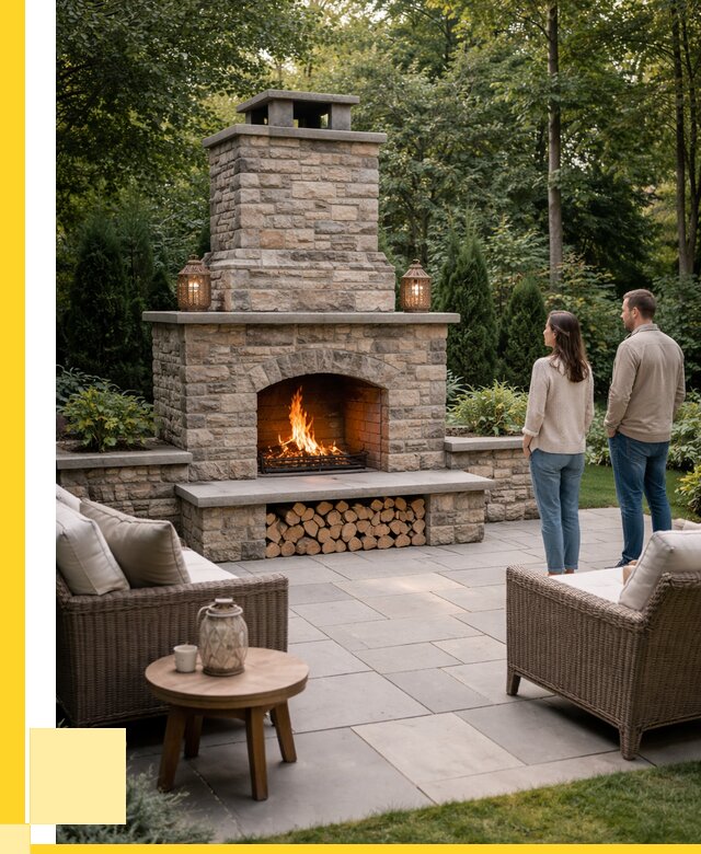 Уличные камины из кирпича в Новороссийске от 153120 р. | ЭриданНвр