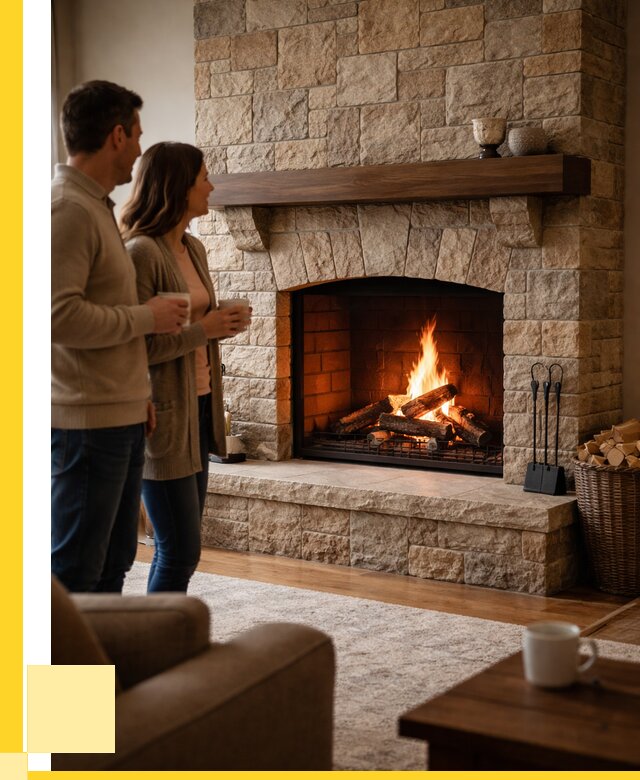 Каменные камины на заказ в Новороссийске от 183744 р. | ЭриданНвр