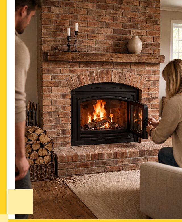 Кирпичные камины под ключ в Новороссийске от 153120 р. | ЭриданНвр