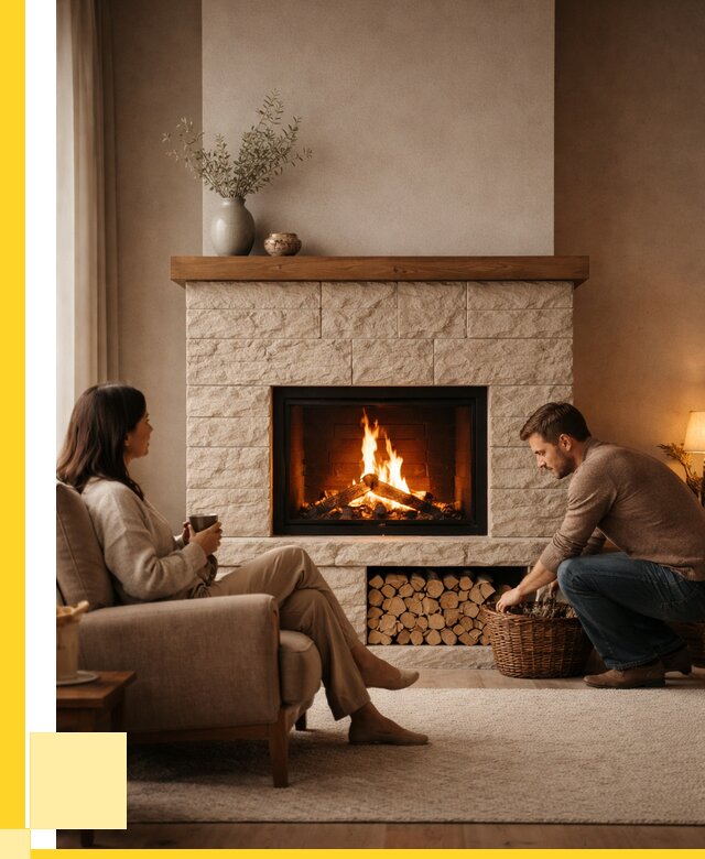 Камины для дома в Новороссийске под ключ от 153120 р. | ЭриданНвр