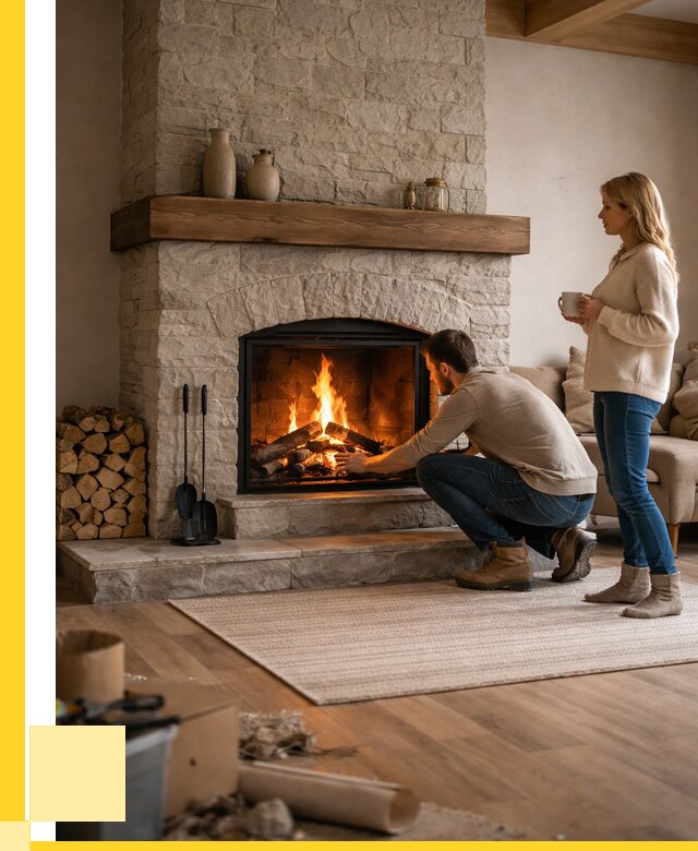 Камины для загородного дома в Новороссийске от 357280 р., ЭриданНвр