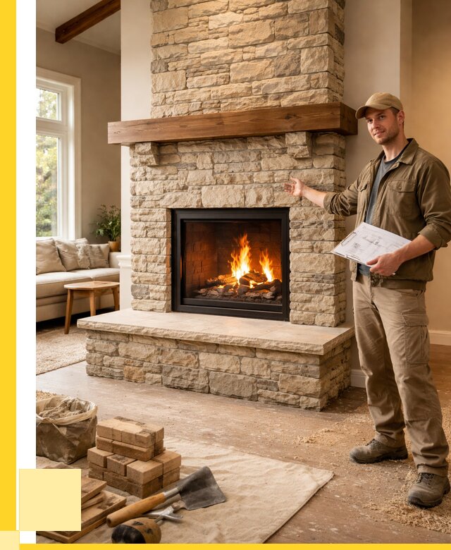 Камины под ключ в Новороссийске от 183744 р. | ЭриданНвр — установка