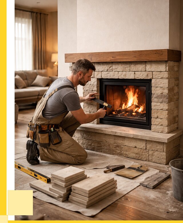 Строительство каминов в Новороссийске от 153120 р., ЭриданНвр - под ключ