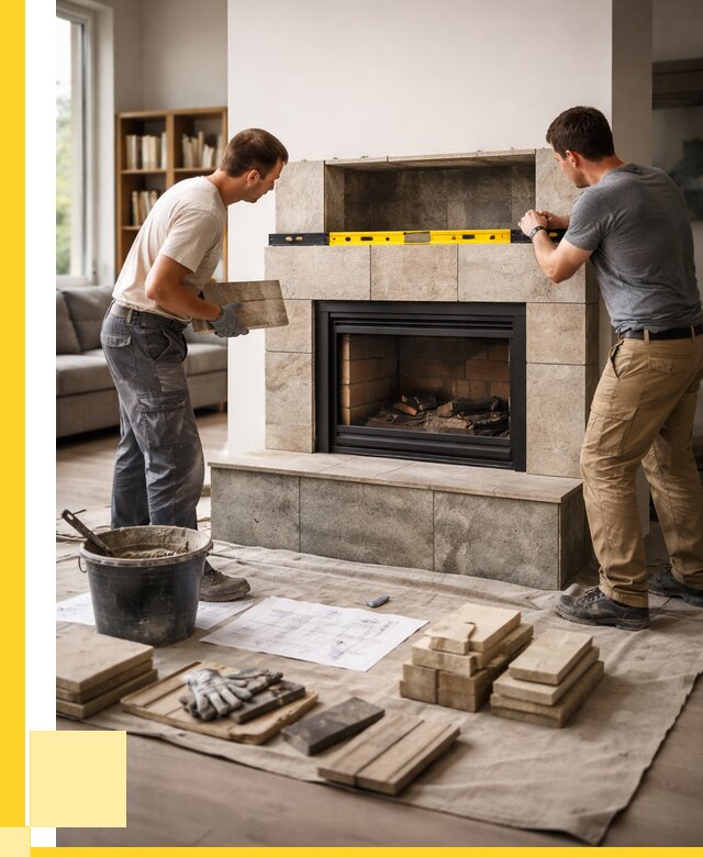 Монтаж каминов и установка в Новороссийске от 45936 р. | ЭриданНвр