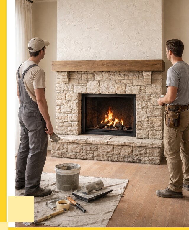 Отделка каминов в Новороссийске от 6635 р. под ключ | ЭриданНвр