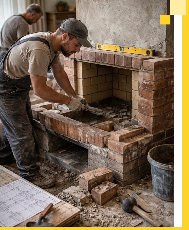 Изготовление и установка каминопечей под ключ в Новороссийске