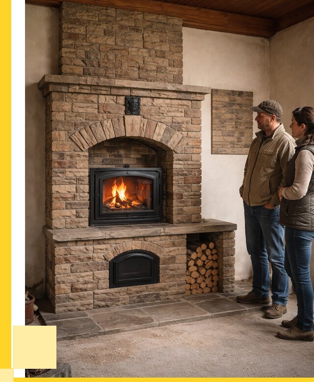 Кирпичная печь под ключ в Новороссийске от 153120 р. | ЭриданНвр