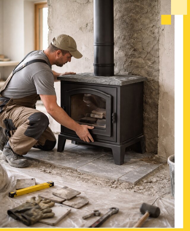 Профессиональный монтаж печей и каминов в Новороссийске под ключ