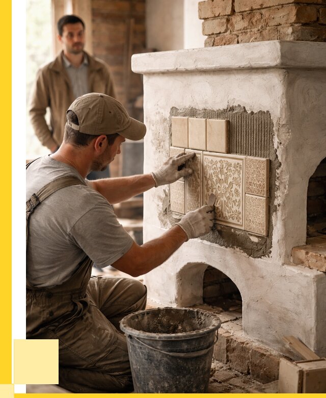 Отделка печей и банных печей в Новороссийске от 35728 р. | ЭриданНвр