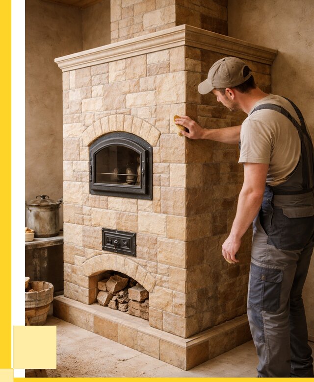 Облицовка печей в Новороссийске от 4594 р. под ключ | ЭриданНвр