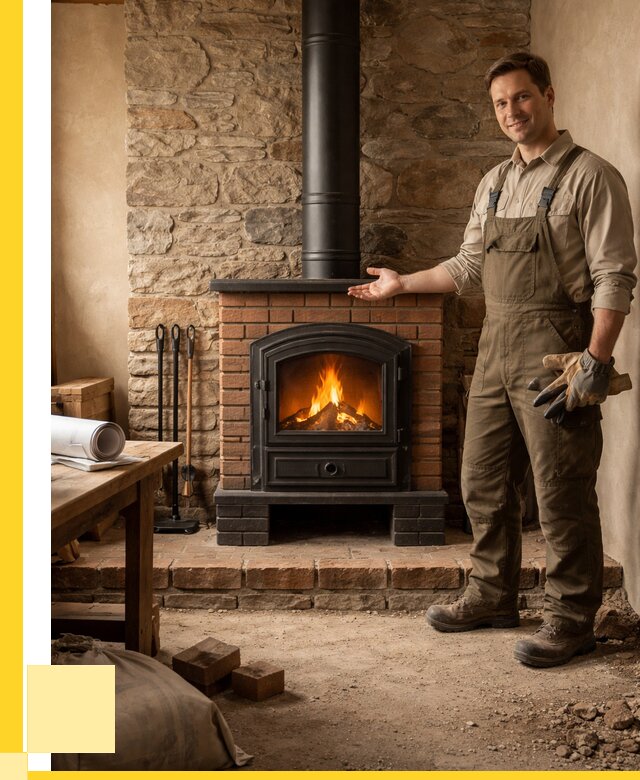 Печи отопительные из кирпича в Новороссийске от 81664 р., ЭриданНвр