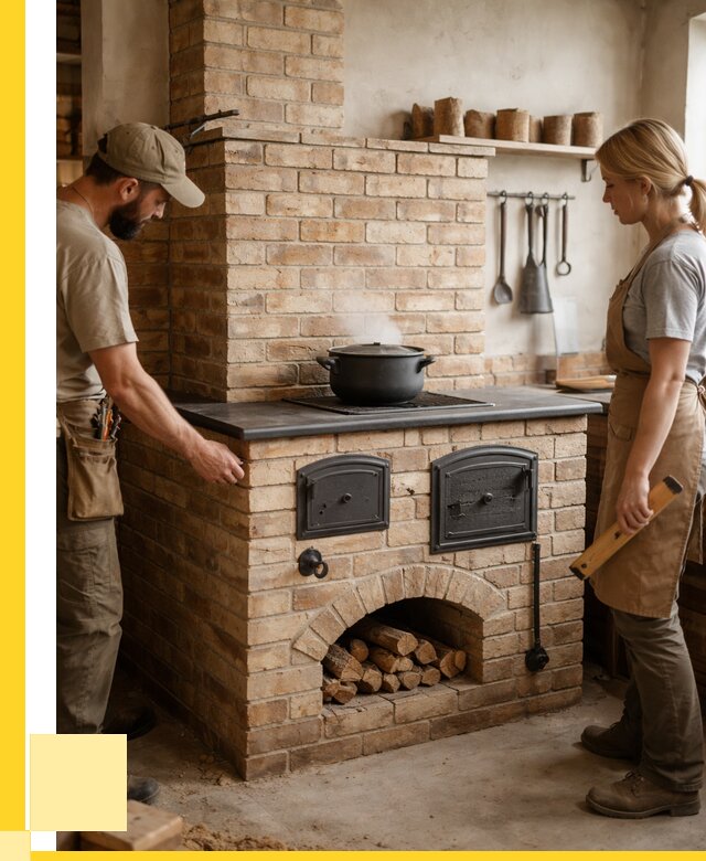 Варочно отопительные печи в Новороссийске от 91872 р. | ЭриданНвр