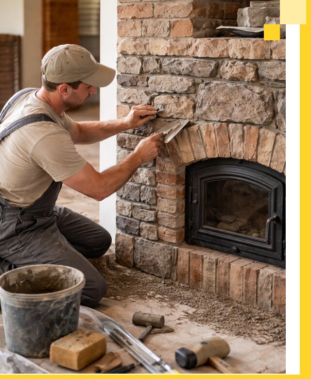 Печи для дома под ключ в Новороссийске, установка и доставка