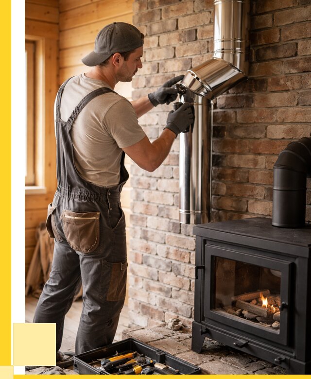 Монтаж дымоходов для печей в Новороссийске от 7656 р. | ЭриданНвр