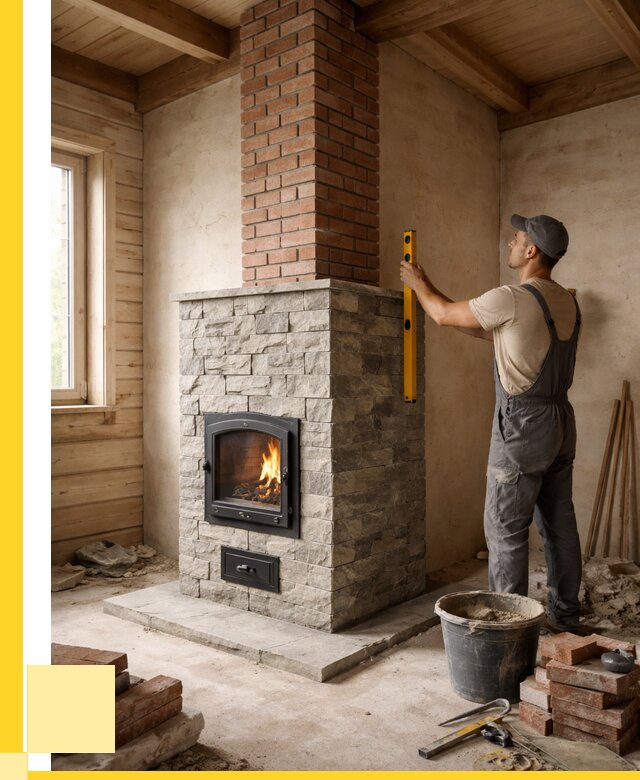 Печи и дымоходы под ключ в Новороссийске от 45936 р., ЭриданНвр