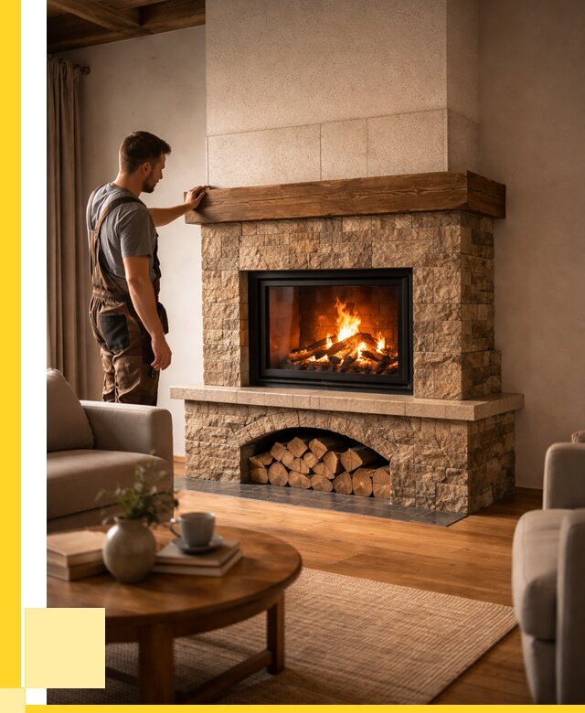 Печи камины для дома под ключ в Новороссийске от 56144 р. | ЭриданНвр