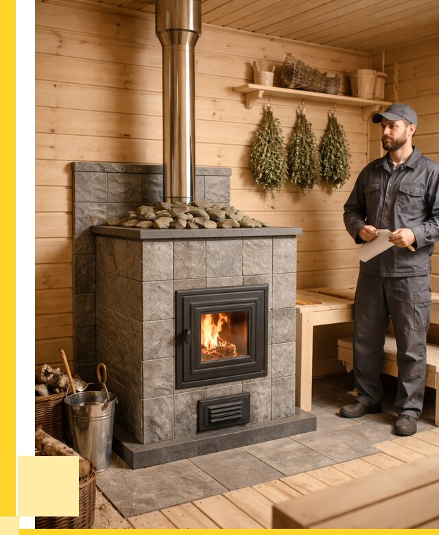 Печи для бани под ключ в Новороссийске от 122496 р. | ЭриданНвр