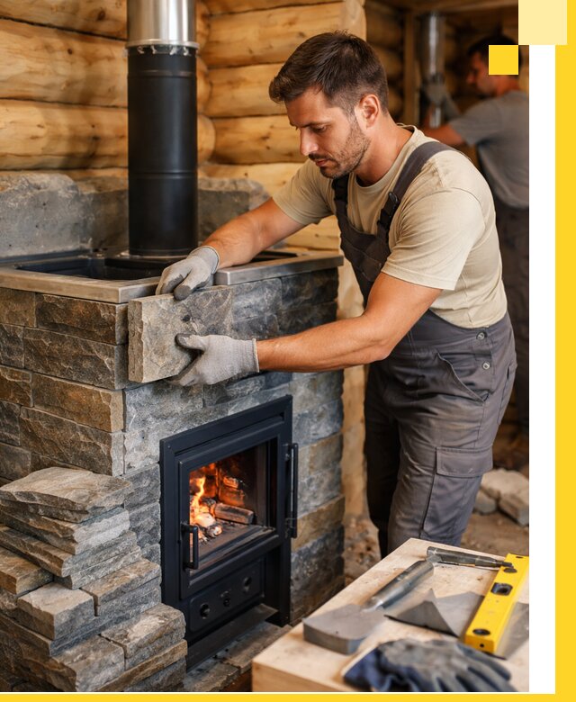 Печи для бани под ключ в Новороссийске: изготовление и монтаж