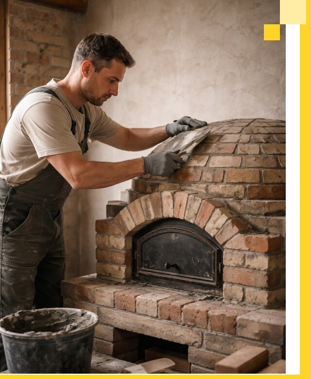 Изготовление и монтаж помпейских печей на заказ в Новороссийске