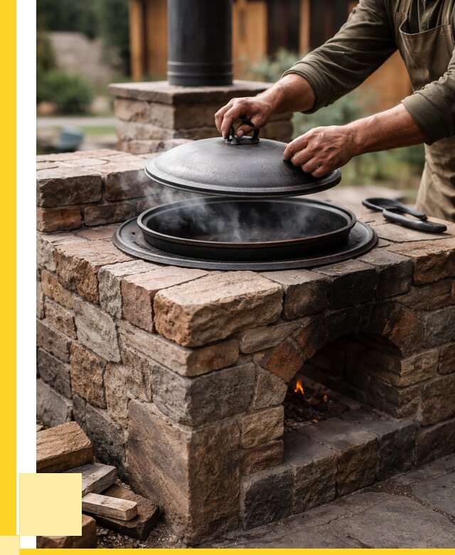 Печи для казана в Новороссийске по цене от 18374 р. | ЭриданНвр