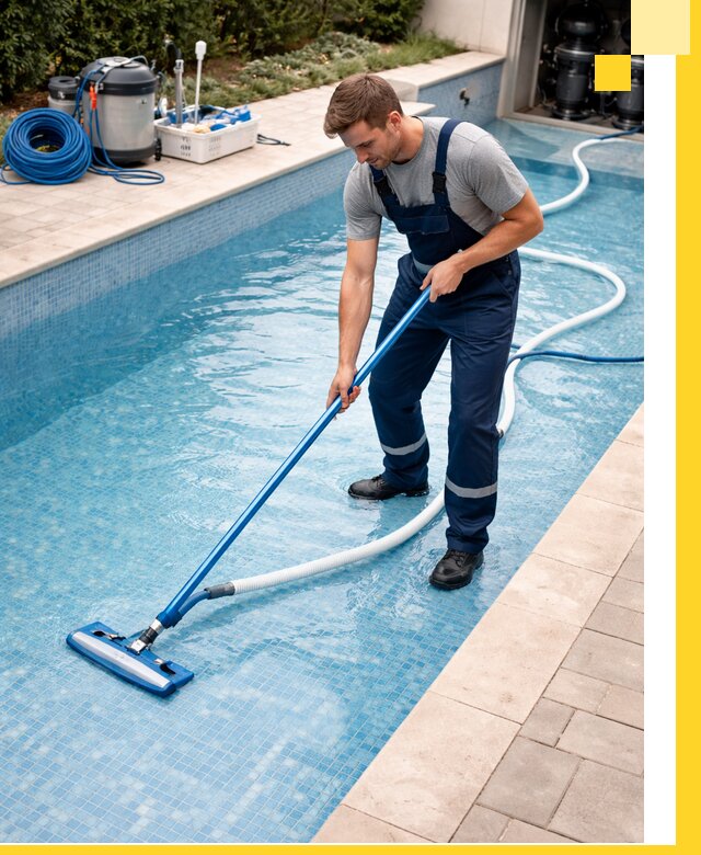 Профессиональная чистка бассейнов и фильтров в Новороссийске под ключ