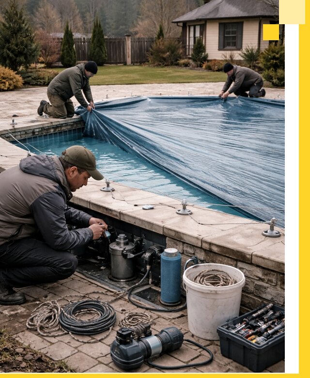 Консервация бассейнов в Новороссийске: подготовка к длительному хранению