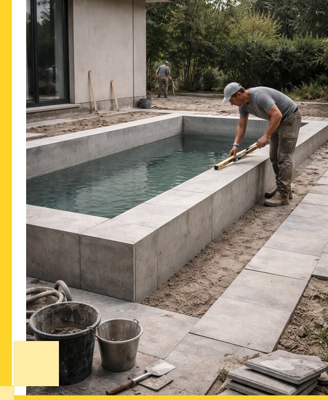 Строительство бетонного бассейна в Новороссийске от 1224960 р. | ЭриданНвр