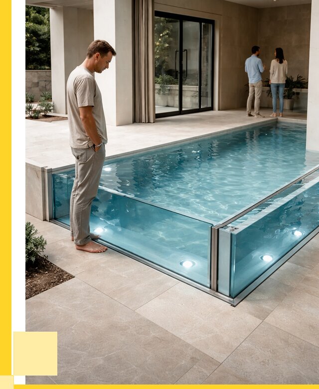 Стеклянные бассейны в Новороссийске от 1224960 р. | ЭриданНвр — мозаика