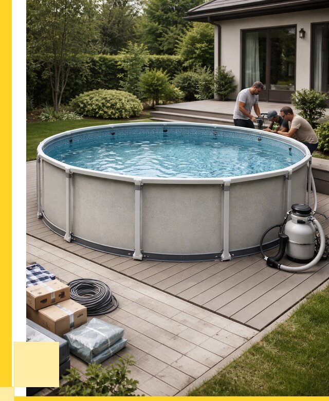 Купить каркасные бассейны в Новороссийске от 45936 р. | ЭриданНвр