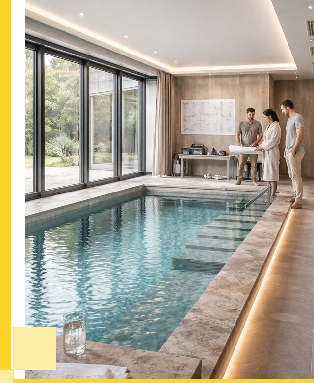 Закрытые бассейны под ключ в Новороссийске от 2552000 р. | ЭриданНвр