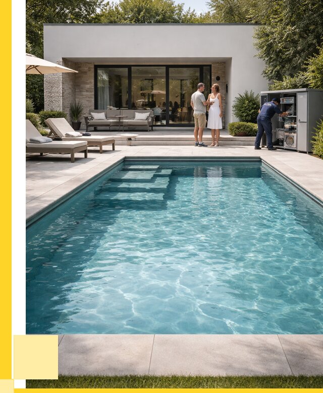 Бассейн в доме в Новороссийске под ключ от 1224960 р. | ЭриданНвр