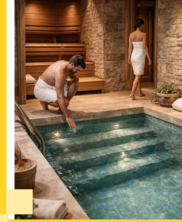 Сауна с бассейном под ключ в Новороссийске от 122496 р., ЭриданНвр