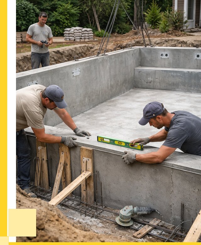 Монтаж чаши бассейна в Новороссийске под ключ от 255200 р., ЭриданНвр