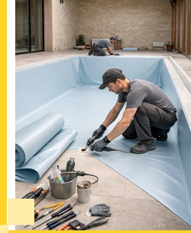 Пленка ПВХ для бассейнов в Новороссийске от 2552 р. | ЭриданНвр