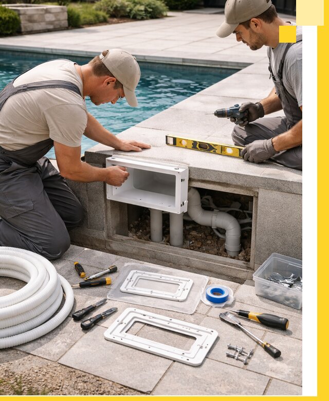 Поставка и установка скиммеров для бассейнов в Новороссийске