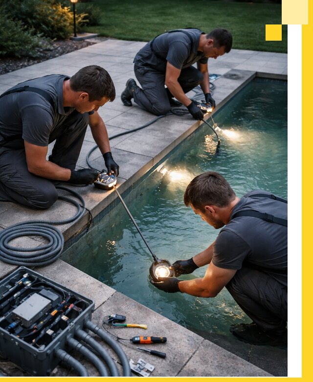 Профессиональное освещение бассейнов в Новороссийске: дизайн и монтаж