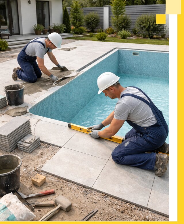 Строительство и монтаж плавательных бассейнов под ключ в Новороссийске