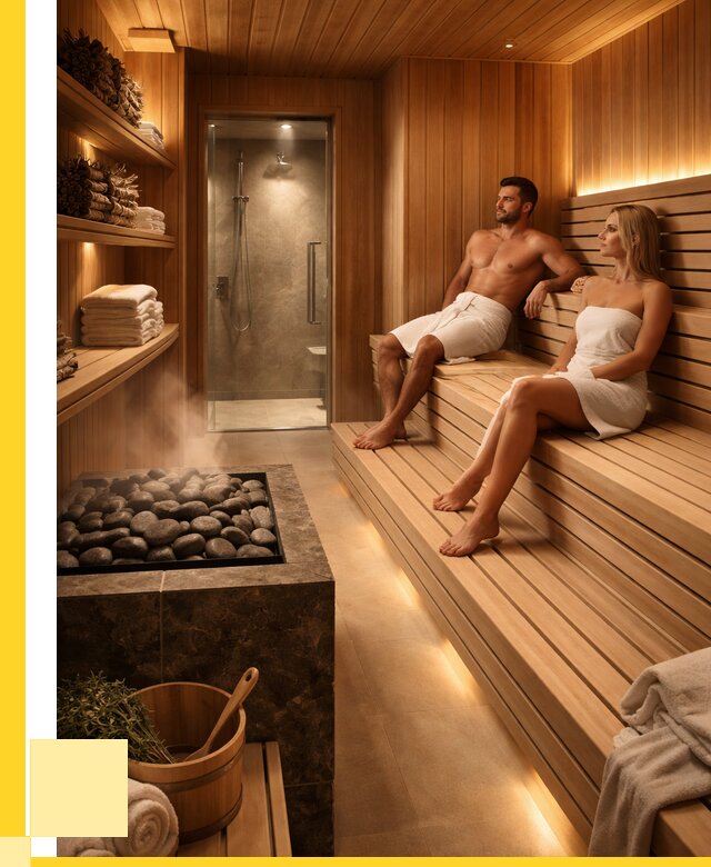 Интерьеры саун под ключ в Новороссийске от 183744 р. | ЭриданНвр