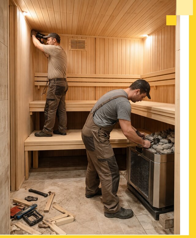 Купить сауну под ключ в Новороссийске с монтажом и гарантией