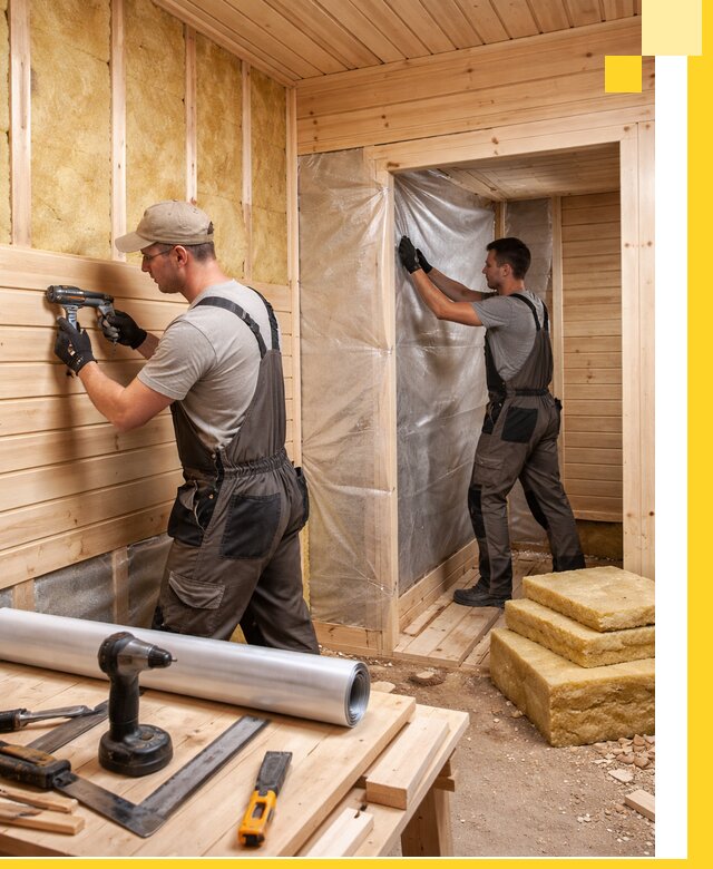 Бани под ключ в Новороссийске с проектом и полным монтажом