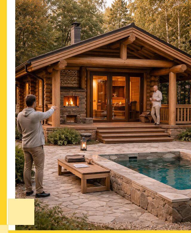 Проекты бань и хамам в Новороссийске от 25520 р. | ЭриданНвр