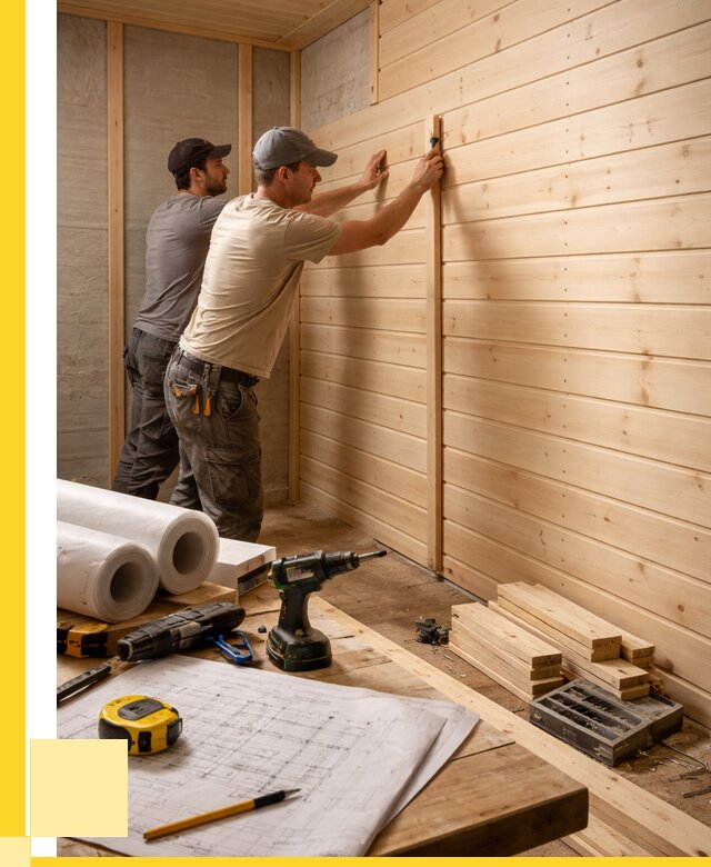 Обшивка бани вагонкой в Новороссийске от 1225 р., ЭриданНвр