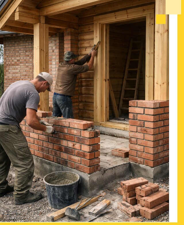 Строительство кирпичных бань под ключ в Новороссийске с гарантией качества