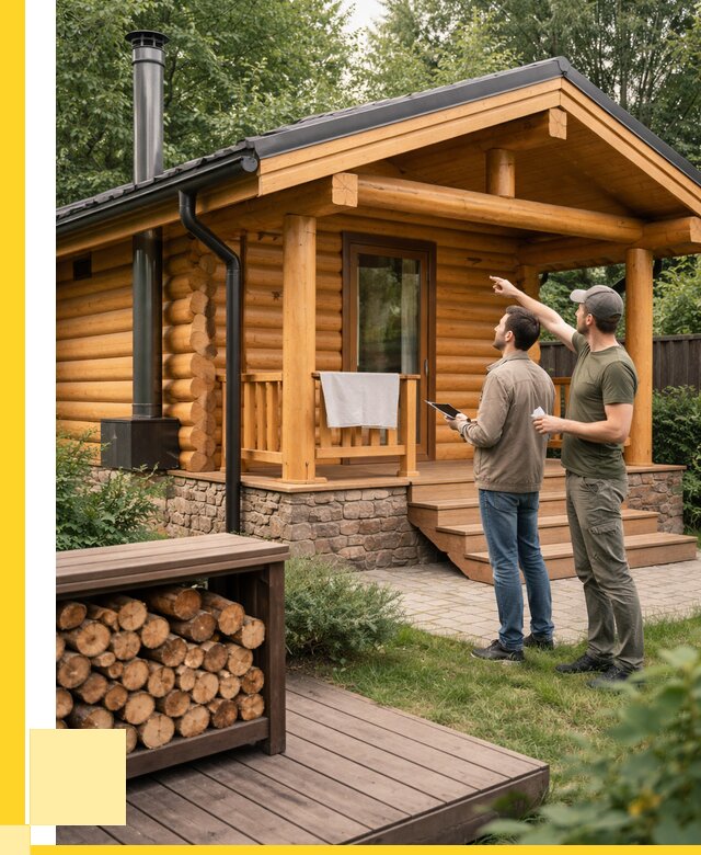 Бани для дачи под ключ в Новороссийске от 255200 р. | ЭриданНвр