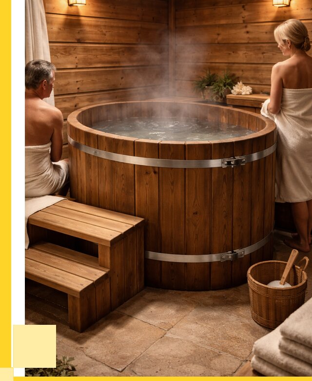 Бани с купелью под ключ в Новороссийске от 459360 р. | ЭриданНвр