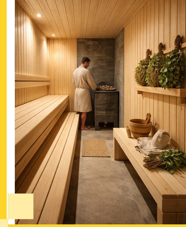 Отделка парной под ключ в Новороссийске от 357280 р. | ЭриданНвр