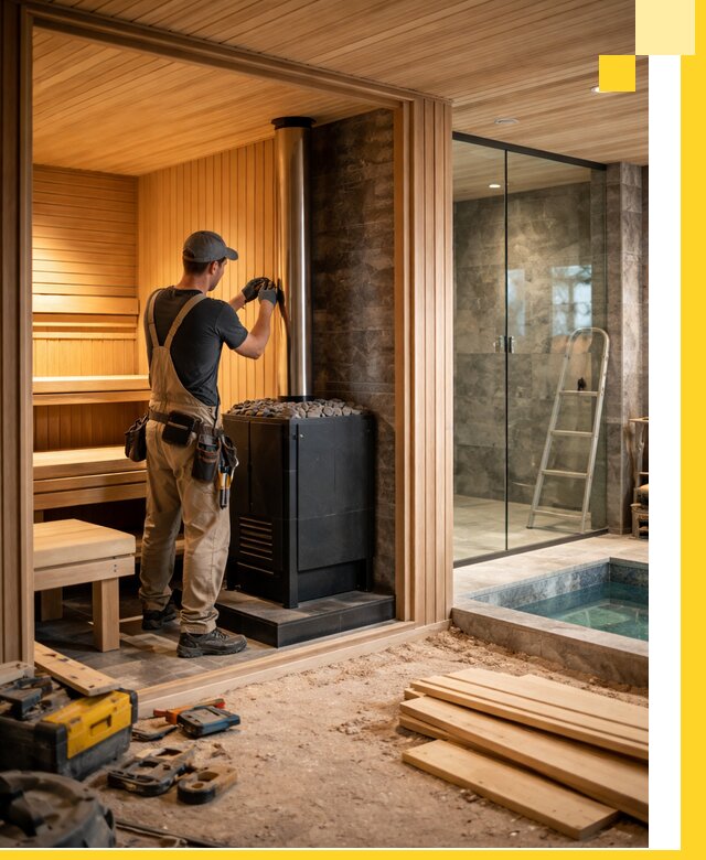 Полное строительство банных комплексов под ключ в Новороссийске