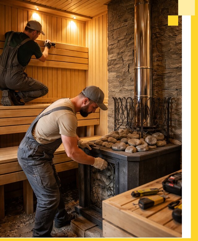 Комплексный дизайн бань, саун и зон отдыха в Новороссийске