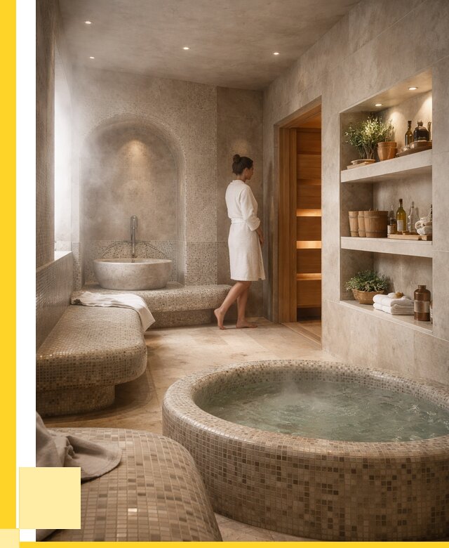 Строительство бани с хамамом в Новороссийске от 765600 р. | ЭриданНвр