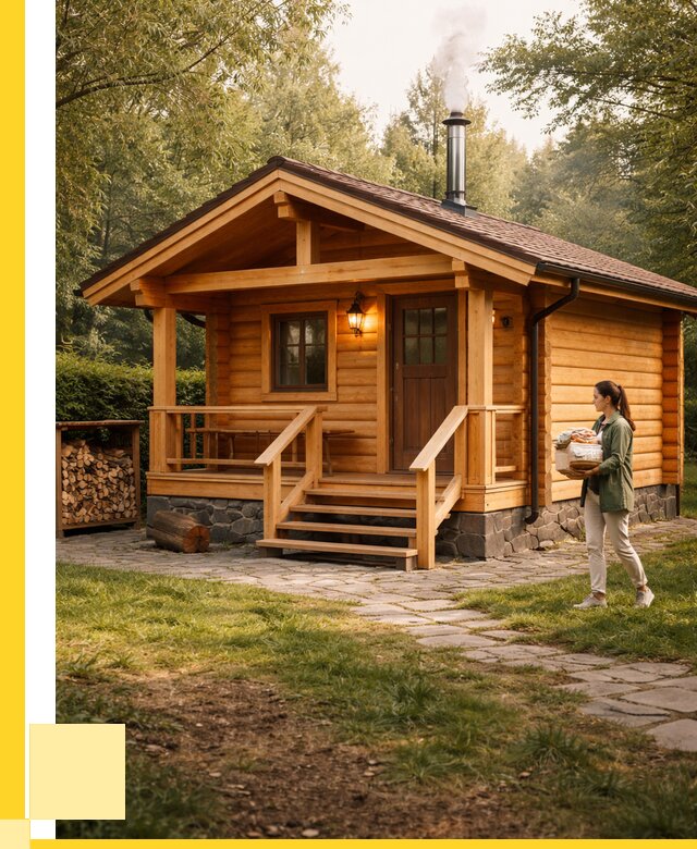 Купить баню под ключ в Новороссийске от 663520 р. | ЭриданНвр